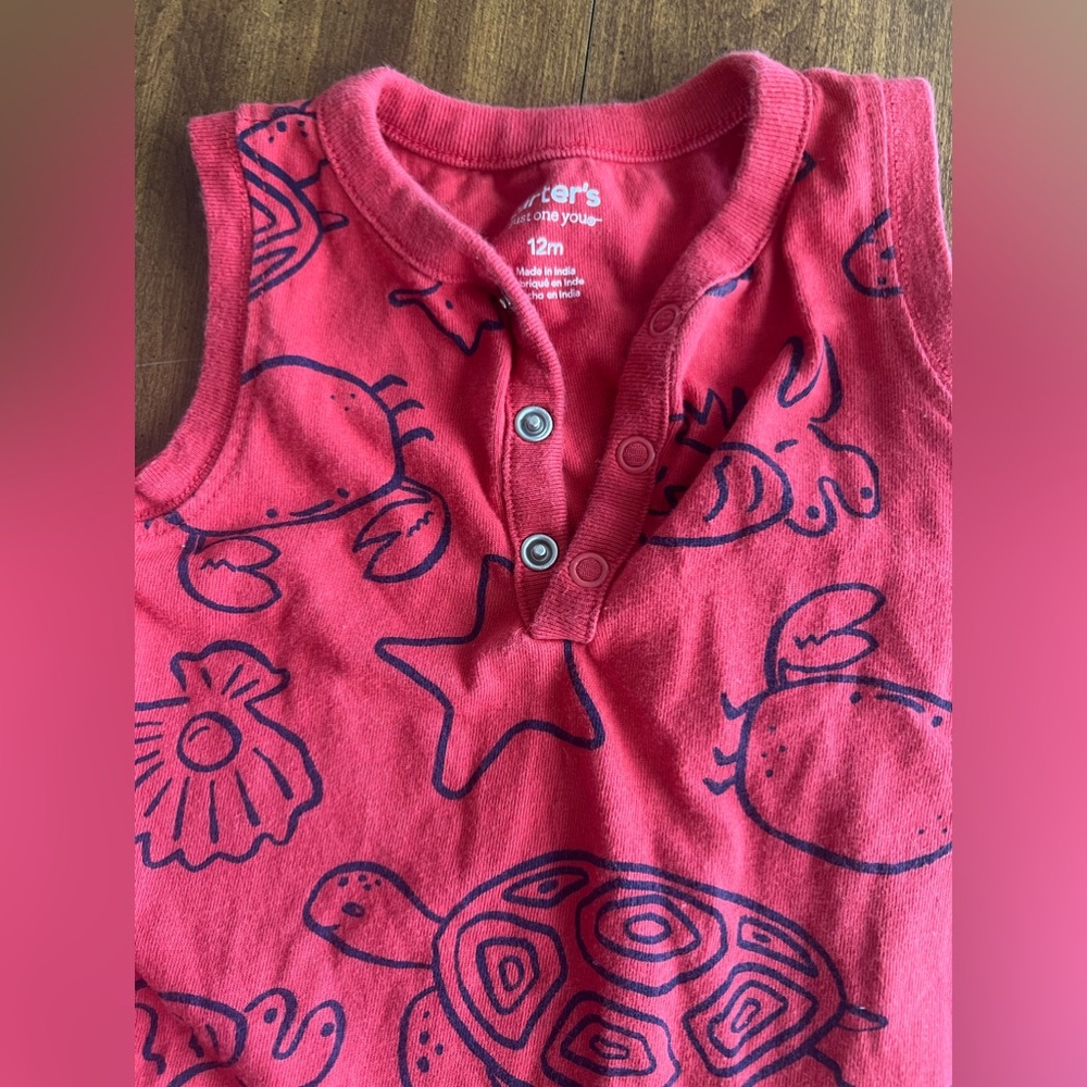 Carter's Summer Outfits 12 M - Picture 2 of 3